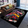 Modern Square Carpet Flannel Monster Jam Thrill Game Monster Truck Carpet Floor Mats Livingroom Bedroom Area Rugs Non-slip Rug