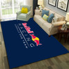 3D Red B-Bull Pattern Carpet Rug for Home Living Room Bedroom Sofa Doormat Decor,Child Play Area Rug Large Non-slip Floor Mat