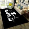 3D Red B-Bull Pattern Carpet Rug for Home Living Room Bedroom Sofa Doormat Decor,Child Play Area Rug Large Non-slip Floor Mat