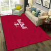 3D Red B-Bull Pattern Carpet Rug for Home Living Room Bedroom Sofa Doormat Decor,Child Play Area Rug Large Non-slip Floor Mat
