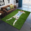 Football Superstar Fashion 3D printed area rugs Living room Bedroom floor mat Kitchen Non slip Matte Mat Children's Bedroom Mat