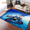 Racing Car Pattern Rug for Bedroom Living Room Carpet for Kitchen Floor Mats Home Decor Alfombra Kid Play Non-Slip Floor Pad Rug