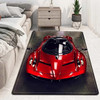 Concept Car Automobile Racing Speed Doormat Rug Carpet Mat Footpad Bath Mat Polyester Non-slip Kitchen Bedroom Washable