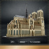 NEW 8868Pcs World Famous Architecture Notre Dame de Paris Model Building Blocks City Streetview Bricks Toys Kids Christmas Gifts