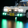 LocoLee LED Light Kit For 10274 Ghost Busters ECTO-1 Collectible Model Car Toy (No Building Blocks)