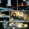 LocoLee LED Light Set For 10300 Creator Delorean Back to the Future Time Machine Car Model Building Blocks Toy Only Lighting Kit