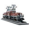 IN stock 1271pcs Crocodiled Locomotived Train Model Building Blocks Bricks Toy Fit High-Tech 10277 Toys for children Gift