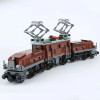 IN stock 1271pcs Crocodiled Locomotived Train Model Building Blocks Bricks Toy Fit High-Tech 10277 Toys for children Gift