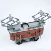 IN stock 1271pcs Crocodiled Locomotived Train Model Building Blocks Bricks Toy Fit High-Tech 10277 Toys for children Gift