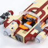 MOC Space Movie Luke's X-34 SoroSuub Landspeeder War 300 Pieces Military Battle Weapons Building Blocks Birthday Gifts Toys Set