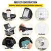 VEVOR 45L 55L 75L 95L Car Refrigerator Portable Compressor Freezer Fridge Dual Zone with APP Control 12V/24V DC 110V for Camping