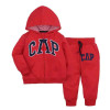 Autumn New 2Pcs Children's Sweater Material Zipper Jacket Infant And Toddler Two Piece Set Long Sleeve Coat With Long Pants