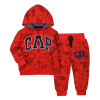 Autumn New 2Pcs Children's Sweater Material Zipper Jacket Infant And Toddler Two Piece Set Long Sleeve Coat With Long Pants