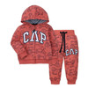 Autumn New 2Pcs Children's Sweater Material Zipper Jacket Infant And Toddler Two Piece Set Long Sleeve Coat With Long Pants