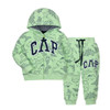 Autumn New 2Pcs Children's Sweater Material Zipper Jacket Infant And Toddler Two Piece Set Long Sleeve Coat With Long Pants