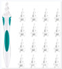 Silicone Ear Cleaner 16pcs Ear Wax Removal Cleaning Tools Replacement Spiral Tips ear cleaning kit Ear Picker Earwax Spoon Tool