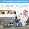 Leg Massager with Compression for Circulation Pain Relief Calf Foot Massager 5 Modes 4 Intensities Athlete's Foot Relaxation