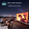 BYINTEK UFO U70 Pro 3D 4K Cinema Smart Android WiFi Mini Portable 1080P Home Theater Video LED DLP Projector with Battery