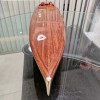 Wooden Ship Model Kit Handmade Wooden Boat Model Baby Bootlegger DIY Remote Control Ship Model Kit 900mm Speedboat Model Kit