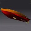 1/6 RC Boat Flying Fish Yacht Model Small 771mm FLYER 15 Sapele Mahogany Log CNC Process DIY Assembled Boat Kit Model Toys