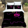 M-Michael-Kors logo printed Bedding Sets exquisite supplies set duvet cover bed comforter set bedding set luxury birthday gift