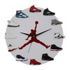 3D Basketball Shoe Wall Clocks Creative Sneakers Clock Flight Wall Clocks Modern Design Children Room Clock Boy's Birthday Gifts