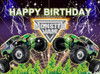 Truck Cars Backdrops for Boys Birthday Party Blaze Monsters Machine Theme Photography Photo Studio Backgrounds Vinyl Custom