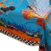 Hot Wheels Party Decorations Race Car Birthday Supplies Cars Balloon Cake Topper Tablecloth Checkered Flag Motor Children Gifts