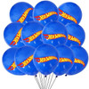 Hot Wheels Birthday Party Balloon Bouquet Decorations 32inch Red Number 1st 2nd Balloons Set Flamme Cars Globos For Boys Girls
