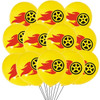 Hot Wheels Birthday Party Balloon Bouquet Decorations 32inch Red Number 1st 2nd Balloons Set Flamme Cars Globos For Boys Girls
