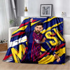 Football Superstar Fashion 3D printed blanket for bed Picnic blanket Air conditioning Sofa thin blanket Customized blankets