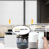 Shadzking Motorized Roller Blinds Smart Electric Day and Night Roller Shades Window Blinds Curtains for Home Wifi Alexa Google