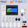 Tuya 4G Home Alarm Smart Home WIFI Security Alarms For Home House Touch Screen Apartment Alarms Support Smart Life APP Alexa