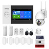 Tuya 4G Home Alarm Smart Home WIFI Security Alarms For Home House Touch Screen Apartment Alarms Support Smart Life APP Alexa