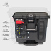 2000W 4000w 3000w Solar wind Hybrid outdoor Generator Mobile LiFePO4 battery portable power station with Folding solar panels