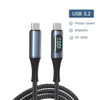 USB4.0 Display Cable Thunderbolt 4 40Gbps Type C to C Cable PD 240W 48V 5A Fast Charging Cable 8K@60Hz for MacBook Laptop Switch