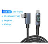 USB4.0 Display Cable Thunderbolt 4 40Gbps Type C to C Cable PD 240W 48V 5A Fast Charging Cable 8K@60Hz for MacBook Laptop Switch