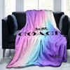 C-Coachs Throws Blanket Fashion Gift Sofa Blanket for Adults and Children Bedroom Living Room Decor Blanket Dropship