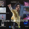 HOT MJ Michael Jackson Classic BAD Dangerous Jam Golden Body suit Costume Jacket pants For Performance Collection 1990S