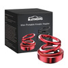 Portable Kinetic Mini Heater Fragrance Diffuser Solar Powered Kinetic Molecular Heater Car Air Aromatherapy Double Ring Rotating