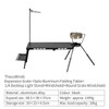 Thous Winds Solo Camping Aluminum Folding Table Lightweight Hiking Camp Stove Table Fishing Picnic Outdoor Ultra Light Tables