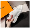 2023 spring classic leisure sports shoes sneakers thick bottom flat shoes lace-up shoes women's inner heightening platform shoes