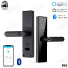 AISUO Bluetooth TT LOCK Fingerprint Magnetic Card Password Key Remote Unlock Temporary Password Home Smart Door Lock