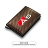 Card Holder Men Wallets Rfid Black Carbon Fiber Leather Minimalist Wallet Gifts for Audi A3 A4 A5 A6 A7 A8 Q3 Q5 Q7 Q8