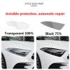 For audi A3 8P 8V 8YA S3 RS3 Car Covers Headlight Protective Film Black Transparent Sticker Anti Scratch Auto Repair Accessories