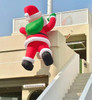 Christmas decoration Santa Claus shop atmosphere store yard garden decoration scene layout