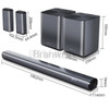 8 Inch Hifi 100W Power Sound Bar Home Theater Audio System Echo Wall Subwoofer Speakers 5.1 TV PC Home Set HDMI Fiber Coaxial