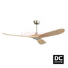 88 Inch Big Size Ceiling Fan with Remote Control Wood Blades Energy DC Motor Dark Walnut Ventiladores De Techo Free Shipping