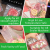 saengQ vacuum bags for food Vacuum Sealer Food Fresh Long Keeping 12+15+20+25+30cm*500cm Rolls/Lot bags for vacuum packer