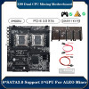 X99 ALEO Mining Motherboard +Baffle+Switch Cable+SATA Cable Supports 5 GPU LGA2011 V3/V4 8XDDR4 RAM Slot PCIE 16X SATA3.0
